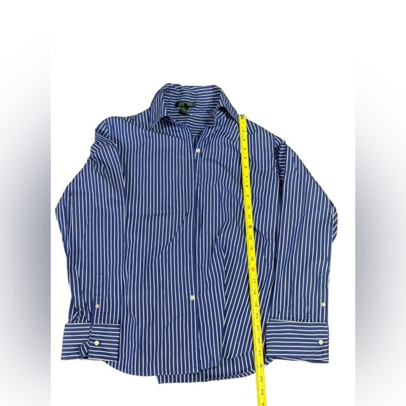 LAUREN RALPH LAUREN Blue stripes size XL - Picture 8 of 10